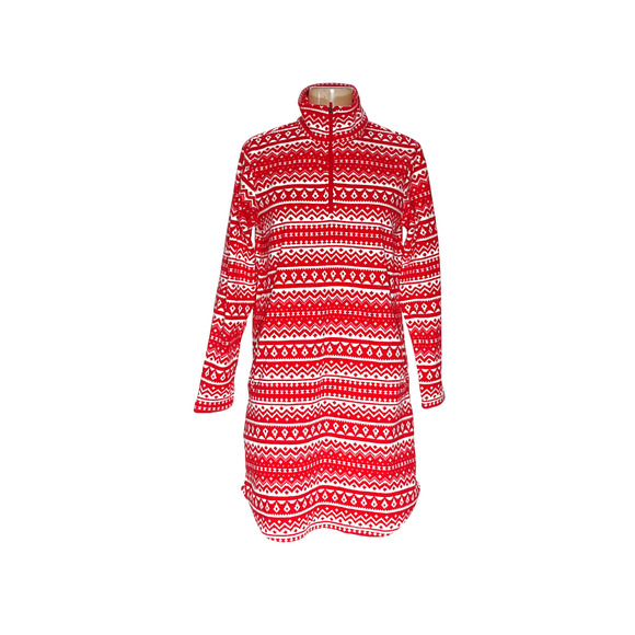 Lands' End Red Sweater Dress - Women's S - Picture 1 of 4